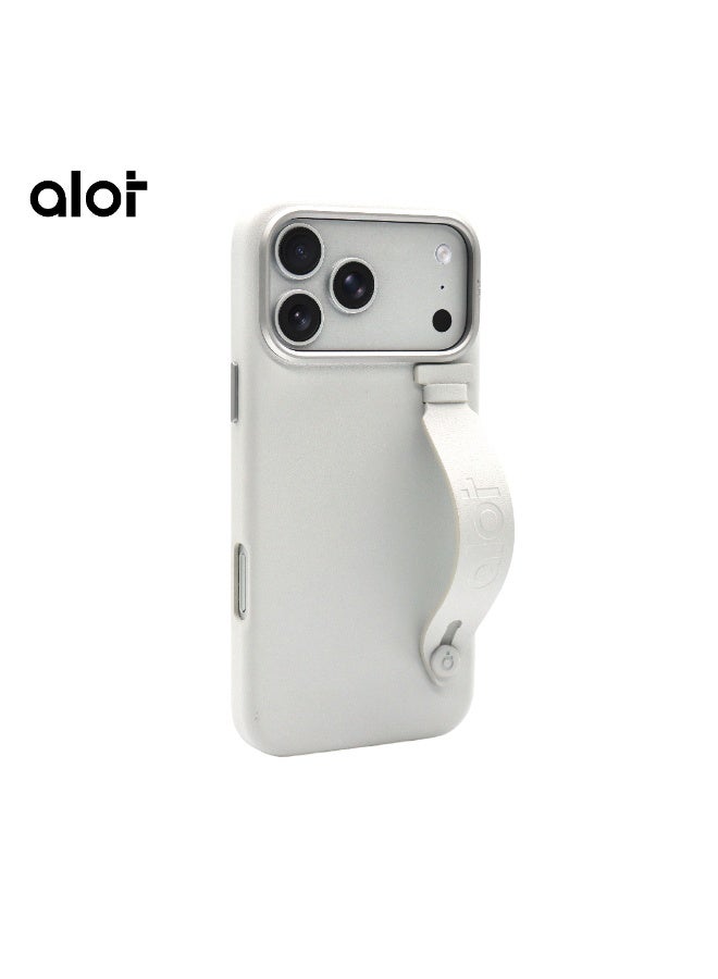 ALot Nobel 17 PRO MAX Magnetic MagSafe Case – Shockproof Protective Phone Cover with Wristband Strap, Raised Camera Protection, Wireless Charging Compatible, Slim Luxury Anti-Scratch Design - Image 4